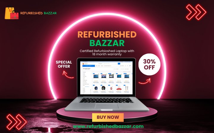 Always Best Deal on Refurbished Laptop at Refurbished Bazzar App !